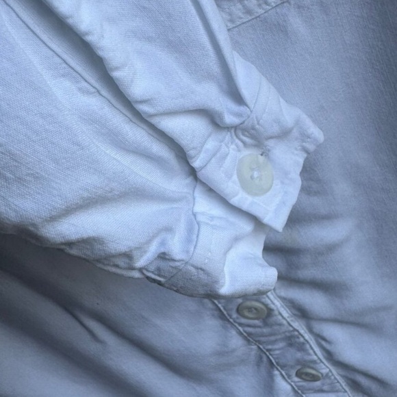 Cloth and stone white button down shirt XS - Picture 6 of 7